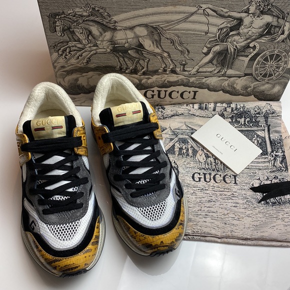 Gucci Ultrapace Men’s Sneakers New - Picture 5 of 13